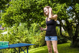 Schildkröt Midi XL 838579 Table Tennis Mini Table 120 x 70 x 68 cm Perfect for Small Garden or Home Donic-Schildkroet