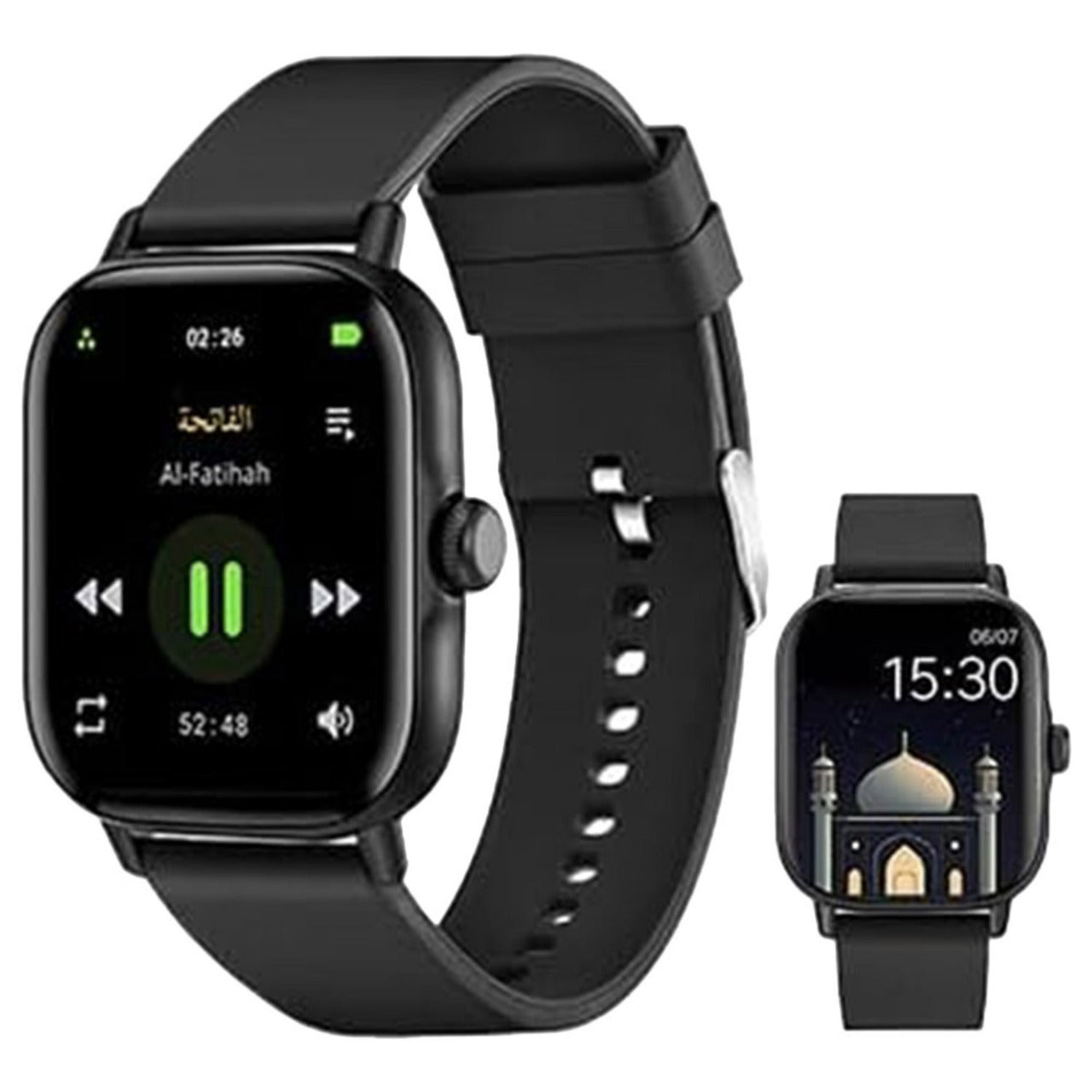 Merlin MW909 Faith sync Quran Smartwatch Black