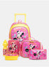 Disney Girls Minnie Mouse Lovin Life 16" 6in1 Trolley Box Set