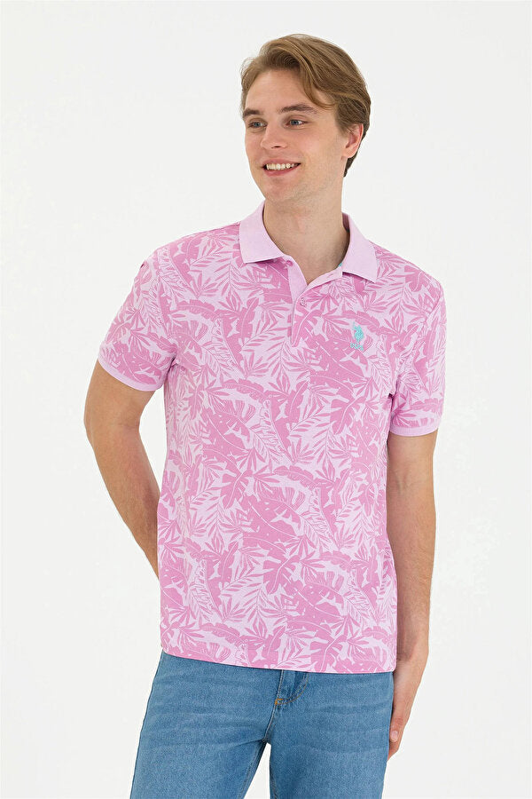 U.S. Polo Assn. Men's Polo Shirt – Light Pink, Size M