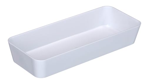 Wenko Slim Shelf - White, 24 x 10 x 4 cm