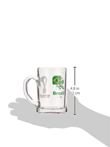 FIFA World Cup Qatar 2022 Beer Glass250 ml Brazil