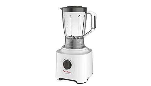 MOULINEX Food Processor | Easy Force 2.4 L Food Processor | 800 W| 6 Attachments | +25 Different Functions | 2.4 L Bowl Capacity and a 1.8 L Blender | FP247127