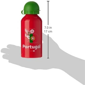 FIFA World Cup Qatar 2022 Graphic Printed Kids Aluminium Bottle Portugal 400ml, RT501003POR