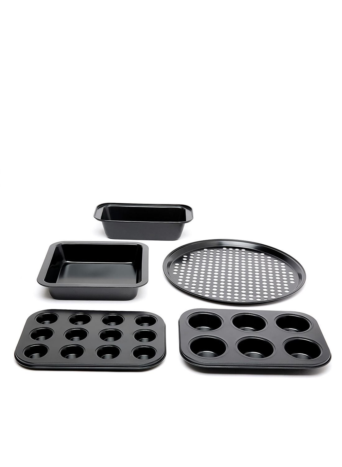 10 Piece Oven Pan Set - Made Of Carbon Steel - Baking Pan - Oven Trays - Cake Tray - Oven Pan - Cake Mold -  10-Piece Set