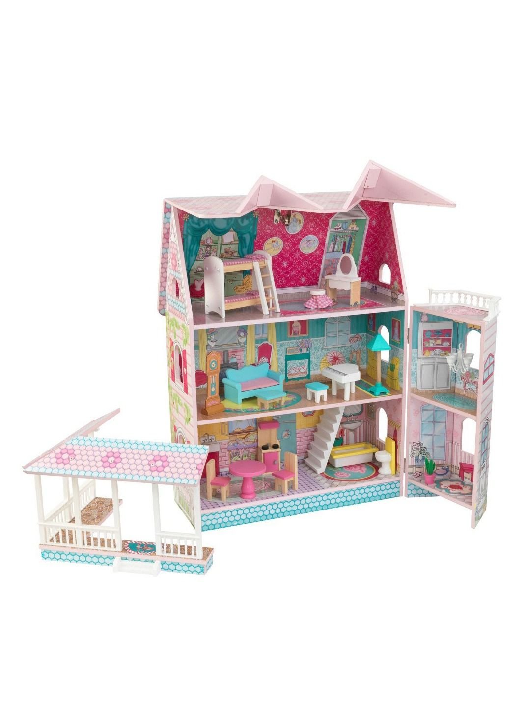 KidKraft Abbey Manor Dollhouse 65941 61.07 x 32.01 x 70.92cm