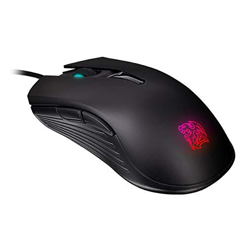 THERMALTAKE IRIS M30 RGB OPTICAL GAMING MOUSE, OMRON SWITCHES, 20 MILLION CLICK LIFECYCLE, 16.8 MILLION RGB COLORS - Black