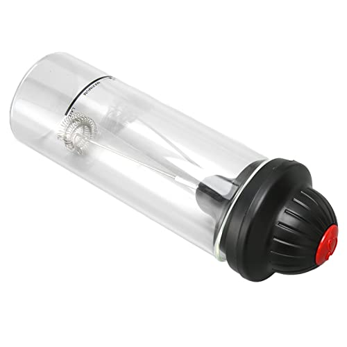 Battery Powered Milk Frother Handheld Electric Foam Maker with Heatproof Glass for Coffee