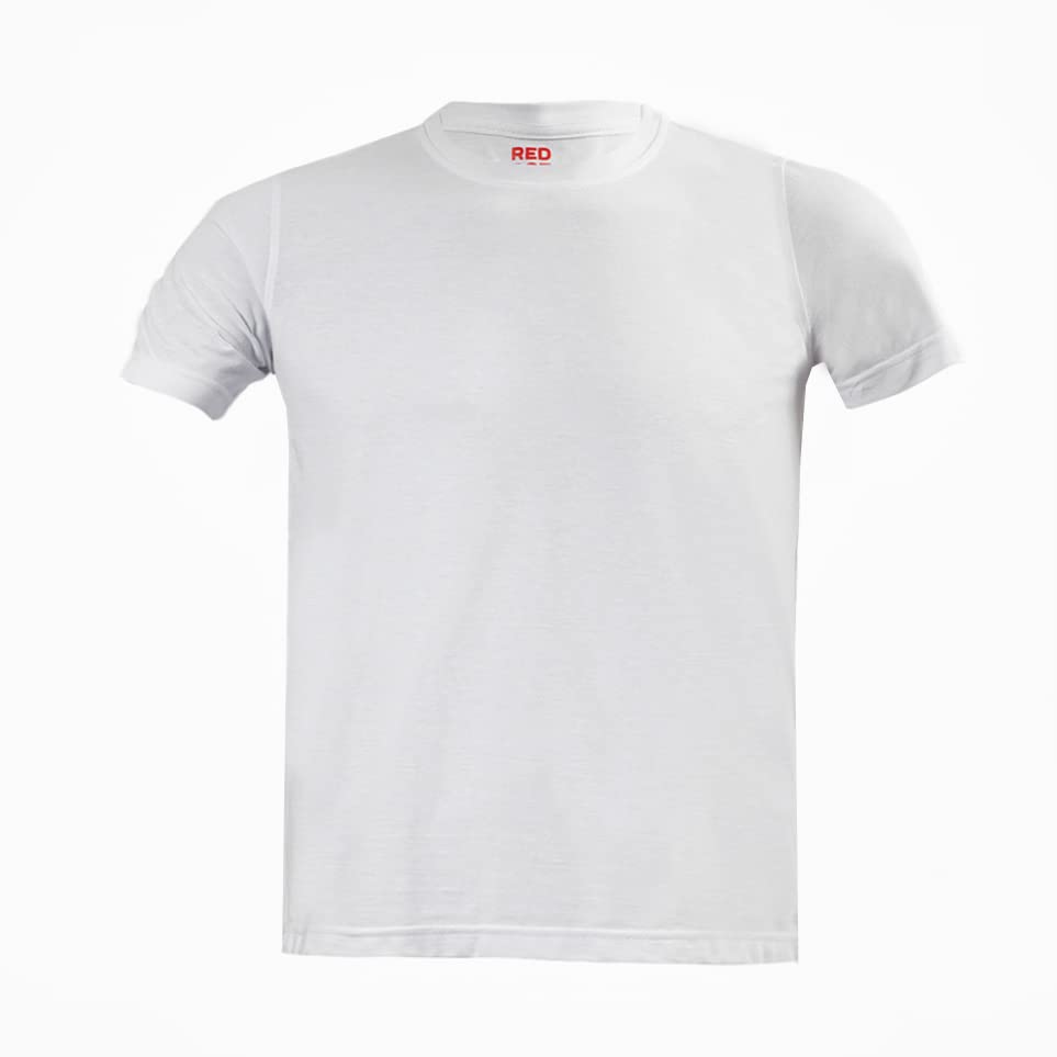 Red Dot Men's T-Shirt Pack (3-Pack) - Mixed Colors: Grey, White, Black