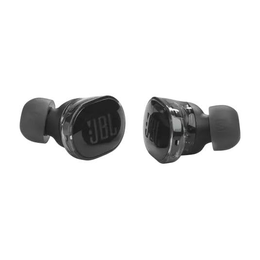 JBL Tune Buds True Wireless Noise Cancellling Earbuds, Pure Bass Sound, Bluetooth 5.3, LE Audio, Smart Ambient, 4-Mic Technology, 48H Battery, Water and Dust Resistant - Ghost Black, JBLTBUDSGBLK