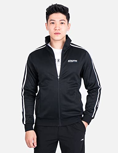 ANTA mens Anta Cross Training KNIT TRACK TOP For Men Jacket