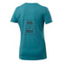 Reebok One Series Running activChill Front Logo Print Slim-Fit T-shirt for Women, Heritage Teal, L