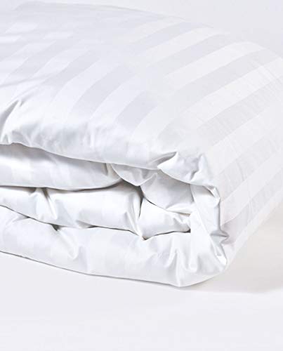 Hotel Linen Klub Deyarco Princes White Stripe Microfiber Quilt Single 135 X 200 Cm 85 Gsm