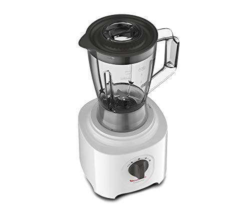 MOULINEX Food Processor | Easy Force 2.4 L Food Processor | 800 W| 6 Attachments | +25 Different Functions | 2.4 L Bowl Capacity and a 1.8 L Blender | FP247127