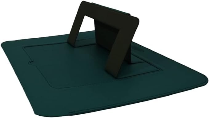 WIWU Polyurethane Skin Pro Slim Stand Sleeve With Magnetic Head Designed For MacBook Pro Air 13.3 Inch - Midnight Green