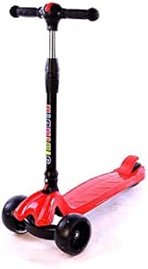 3 Wheel Kick Scooter for Kids Boys Girls -303-red