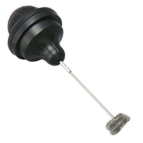 Battery Powered Milk Frother Handheld Electric Foam Maker with Heatproof Glass for Coffee