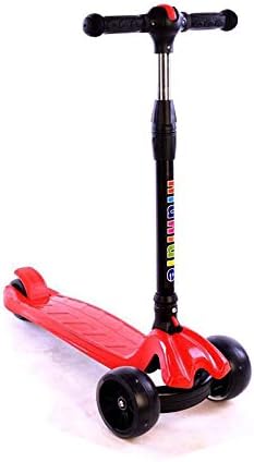 3 Wheel Kick Scooter for Kids Boys Girls -303-red