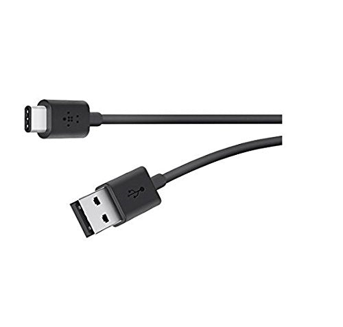 Belkin Flat Sync/Charge Cable – 2.4A, MicroUSB, 1.5m, Black