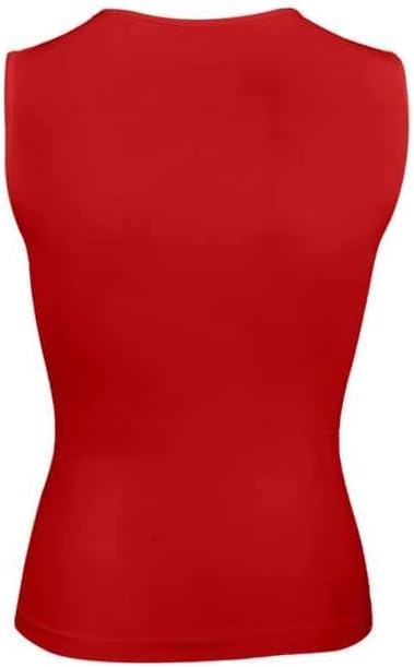 Silvy 11A58 Bianca Woman Base Layer Top - Red