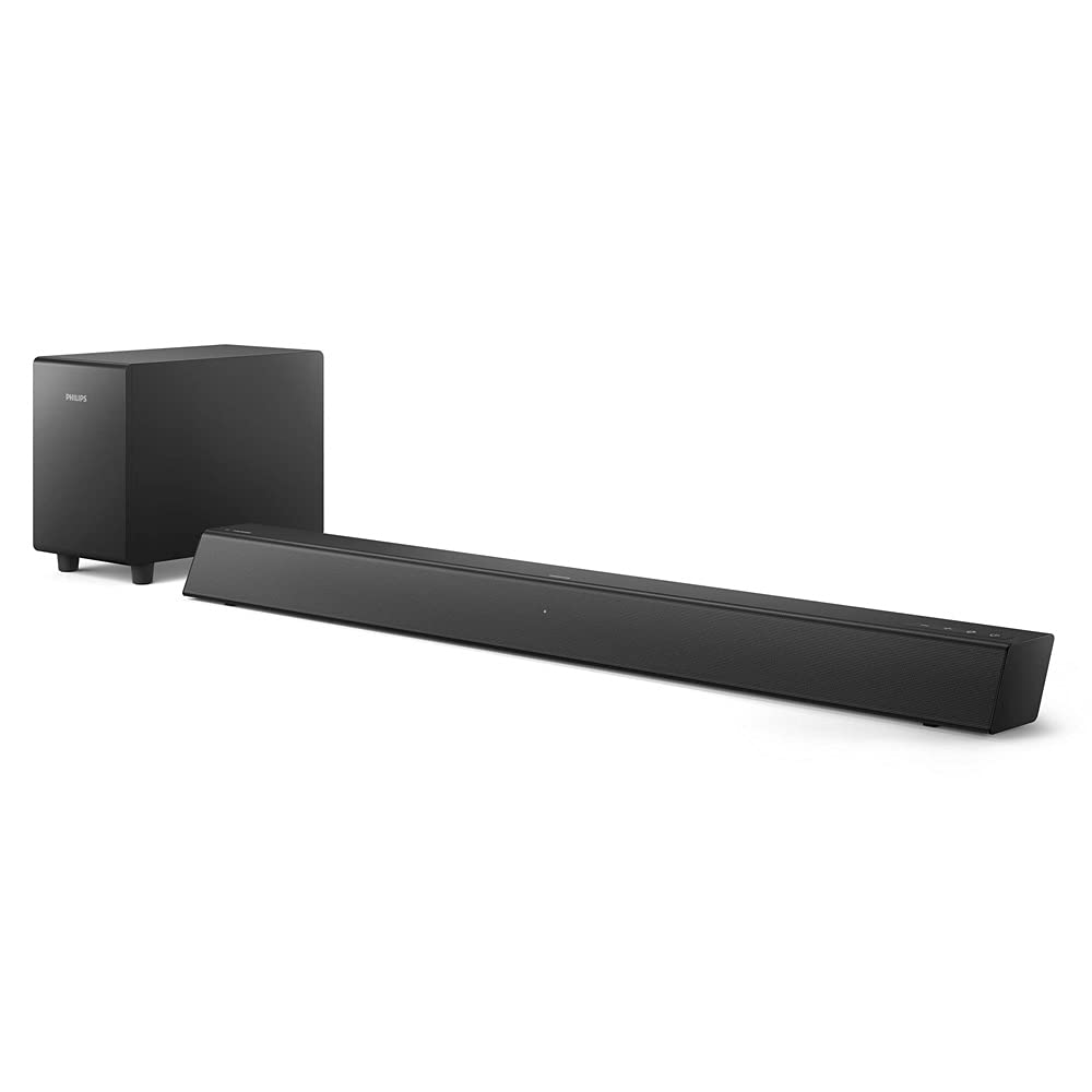 PHILIPS Soundbar Speaker Tab5305/98 2.1 Ch Wireless Subwoofer Bluetoot ...