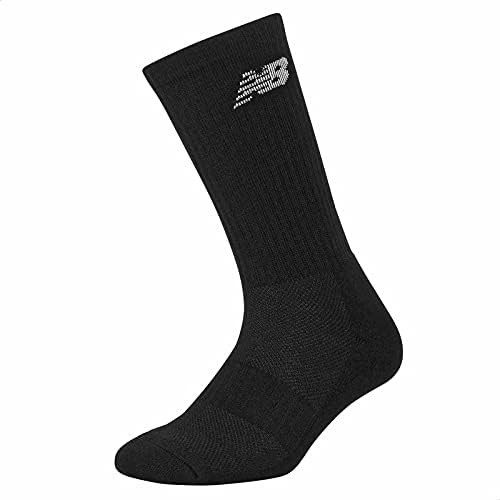 New Balance Basic Ribbed Cotton Crew Sport Socks For Men