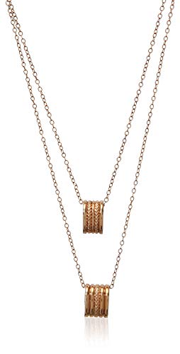 Ferre Milano Necklace For Women, Rose Gold