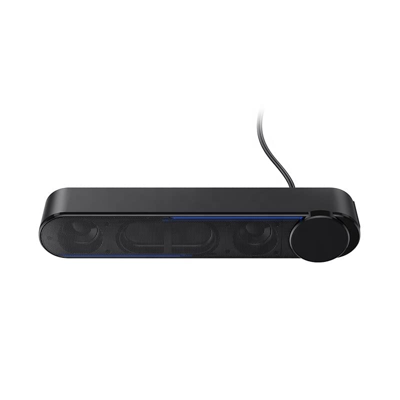 Havit havit m18 speaker updated version double drivers hifi bass led light usb power supply desktop speaker computer sound bar