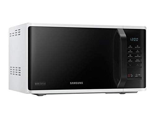 Samsung 23 Liters Solo Microwave with Quick Defrost, White - MS23K3513AW