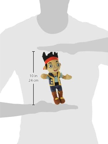 Disney jake the pirate soft doll for boys - 20 cm