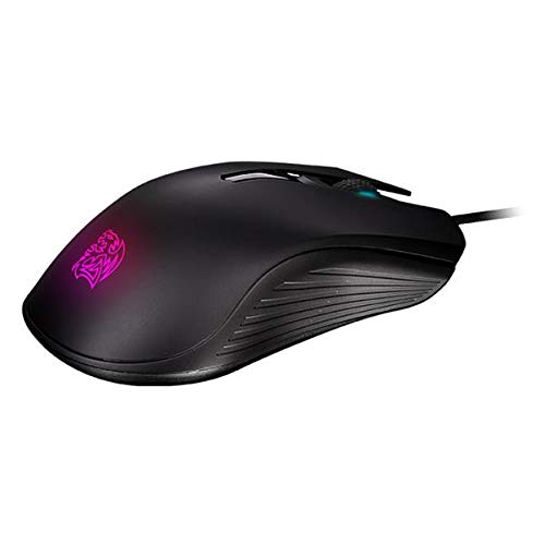 THERMALTAKE IRIS M30 RGB OPTICAL GAMING MOUSE, OMRON SWITCHES, 20 MILLION CLICK LIFECYCLE, 16.8 MILLION RGB COLORS - Black