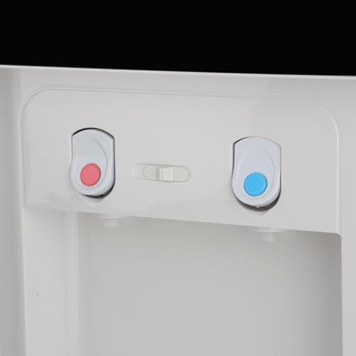 Top Loaded Water Dispenser With Refrigerator With Stainless Steel water Tank, Fast Cooling, 2 Tap- Hot & Cold, Child Safety Button, Cold Tank -2.8L Capacity, Hot Tank 1L Caacity GWD17023 Black & White