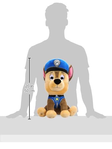 Gund paw patrol chase plush stuffed animal dog large, 16.5'