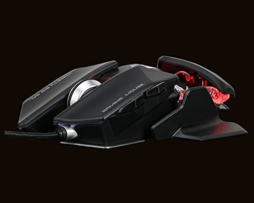 Meetion GM80 Transformers Mechanical Gaming Mouse (4000 DPI) - Black