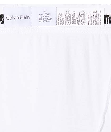 Calvin Klein Men's 3P Low Rise Trunks (pack of 3) , WHITE , XS