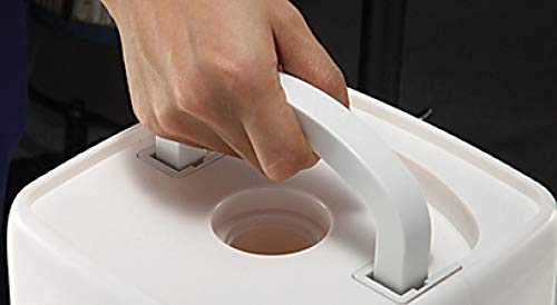 Black+Decker 3L Air Humidifier Area Coverage 430sqft Ultrasonic System With Mist Level Control, Auto Shutoff and Water Indicator That Removes Impurities From The HM3000-B5