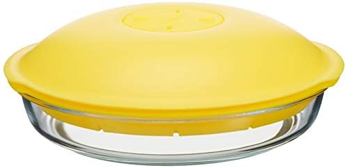 Pasabahce Zest Microwave Steamer - Yellow, 1.84L