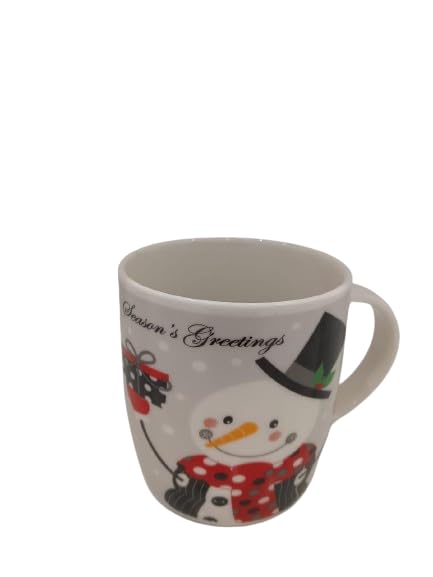 Servewell Cermanic Mug Xmas Design , 330ML , Multi color , JE1980