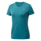 Reebok One Series Running activChill Front Logo Print Slim-Fit T-shirt for Women, Heritage Teal, L