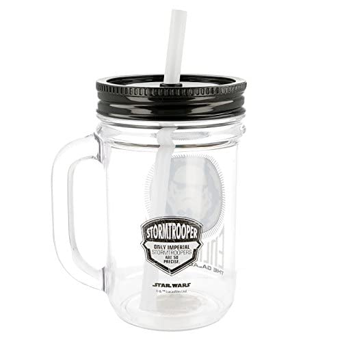 Stor 2724623300832 Jar Star Wars Young Adult Large Mason 650 ml, Clear