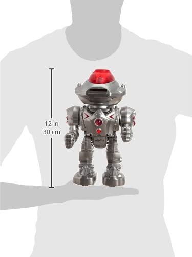 Intelligent robot (sound - light - disc release) battery operated + 3 years