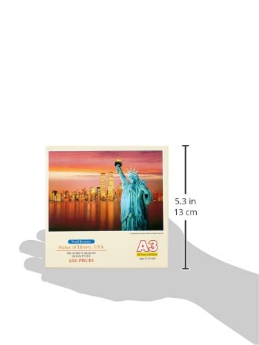 Statue of liberty, usa mini 1000pcs puzzle