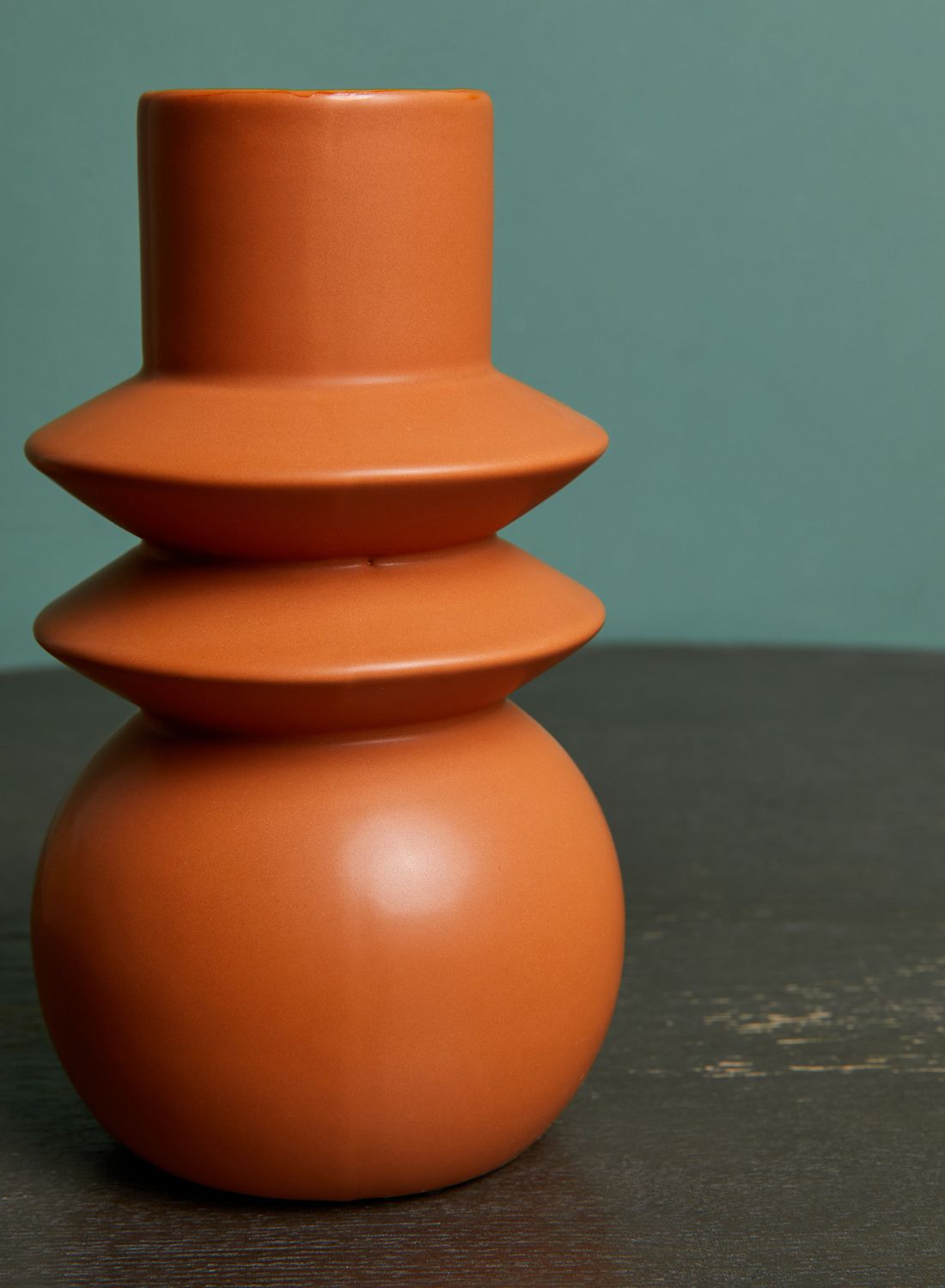 Sass & Belle Terracotta Angled Vase