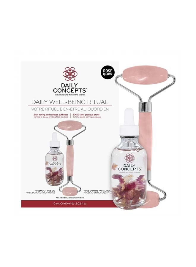 Daily Concepts Well Being Ritual - Rose Quartz