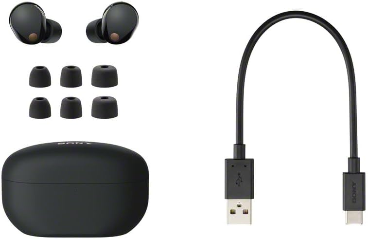 Sony WF-1000XM5 The Best Truly Wireless Noise Cancelling Earbuds Black