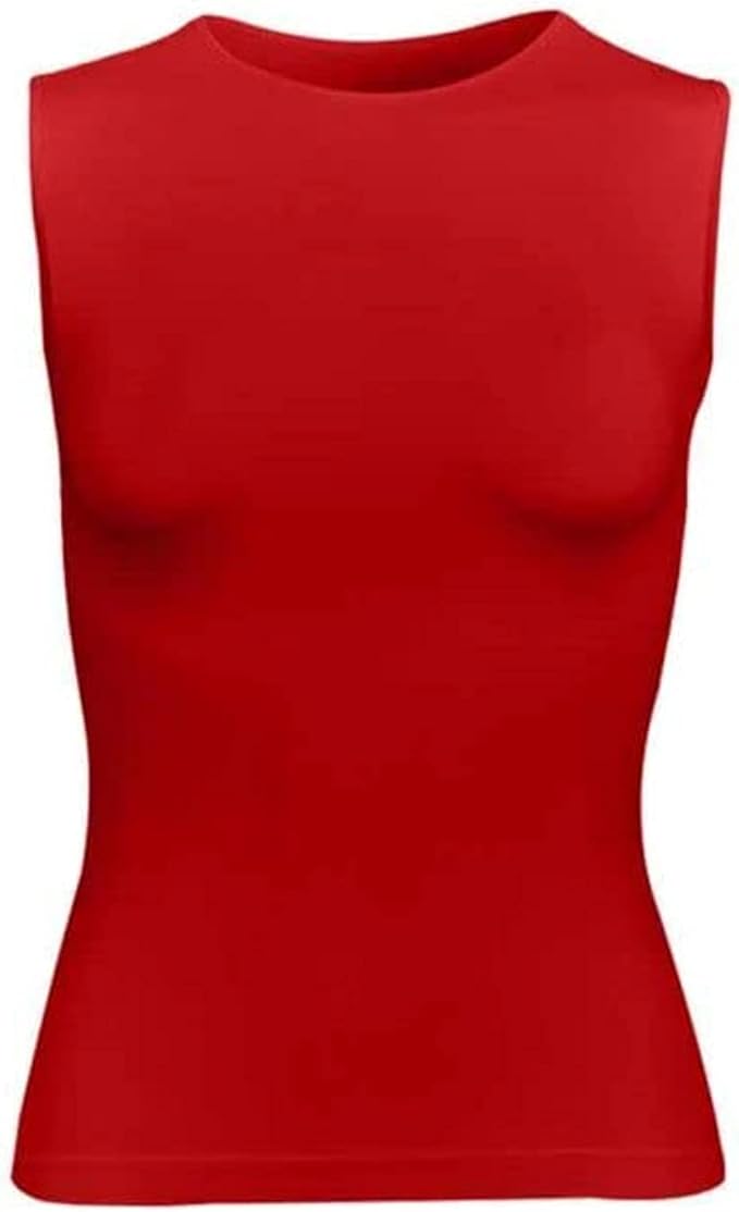 Silvy 11A58 Bianca Woman Base Layer Top - Red