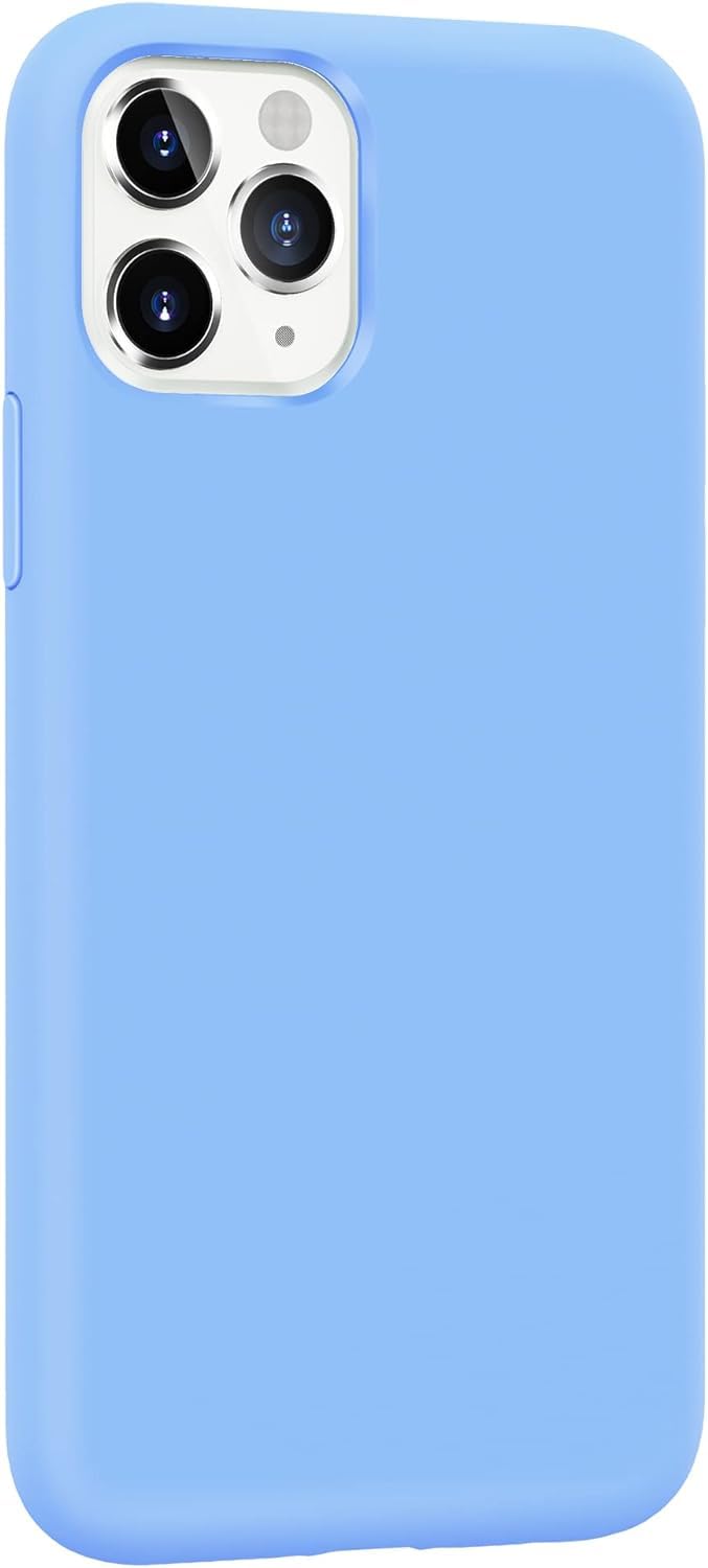 EMODIL Case for iPhone 11 Pro Max Cover Light Blue Slim Fit Soft Back TPU Cover Flexible Silicone Cover Matte for iPhone 11 Pro Max ® (Light Blue)