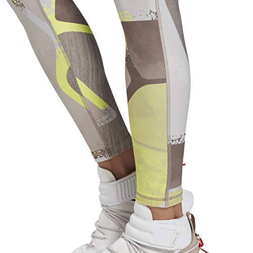 Reebok Studio Lux Bold HR 2.0 AOP Patterned High Waist Sport Tights for Women - Multi Color, M