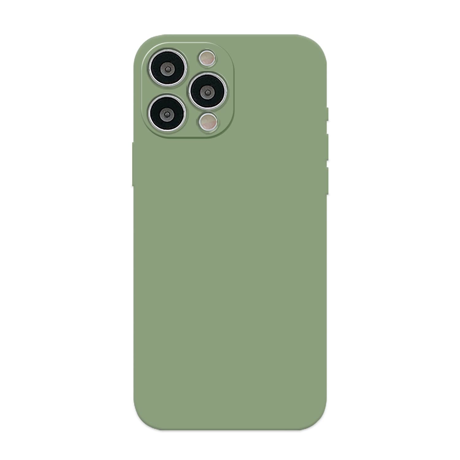 GXFCZD Case for iPhone 13pro max, 6.7-Inch, Silky-Soft Touch, Full-Bodypro maxtective Case, Shockproof Cover with Microfiber Lining (Matcha green)