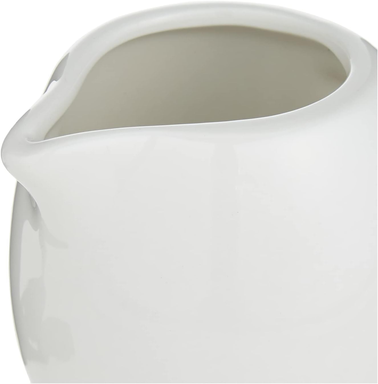 Porceletta Porcelain Creamer, 120 ml Capacity, Ivory